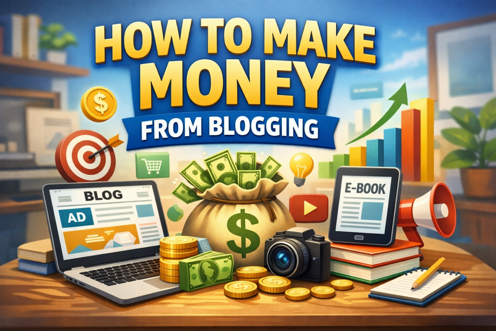 How to Make Money from Blogging,