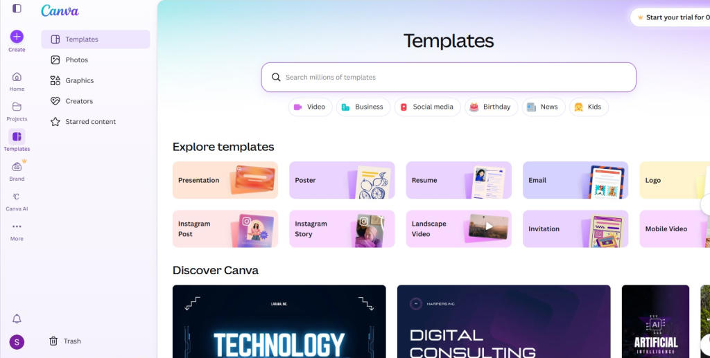 Digital Templates