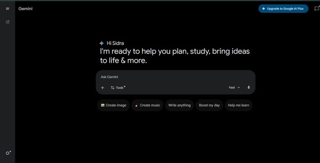 1. Gemini AI (Core Assistant)