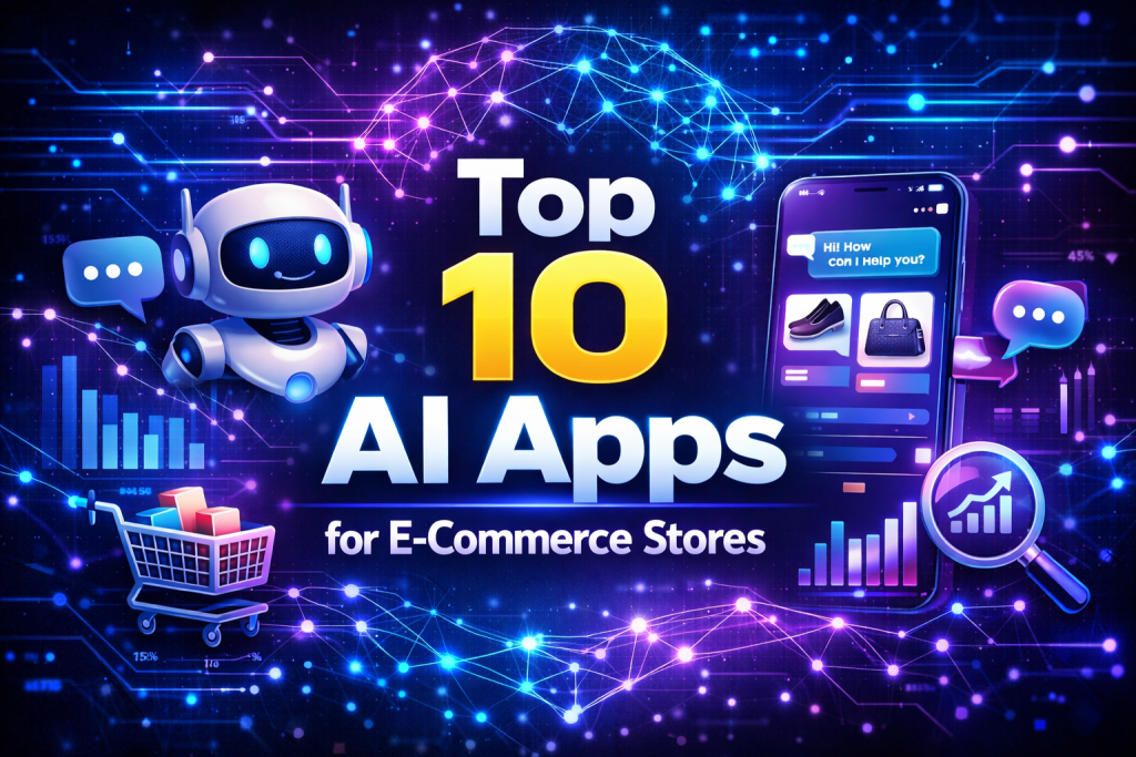 Top 10 AI Apps for E-Commerce Stores
