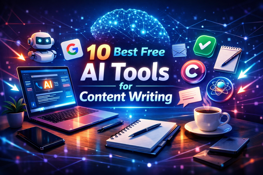 10 Best Free AI Tools for Content Writing