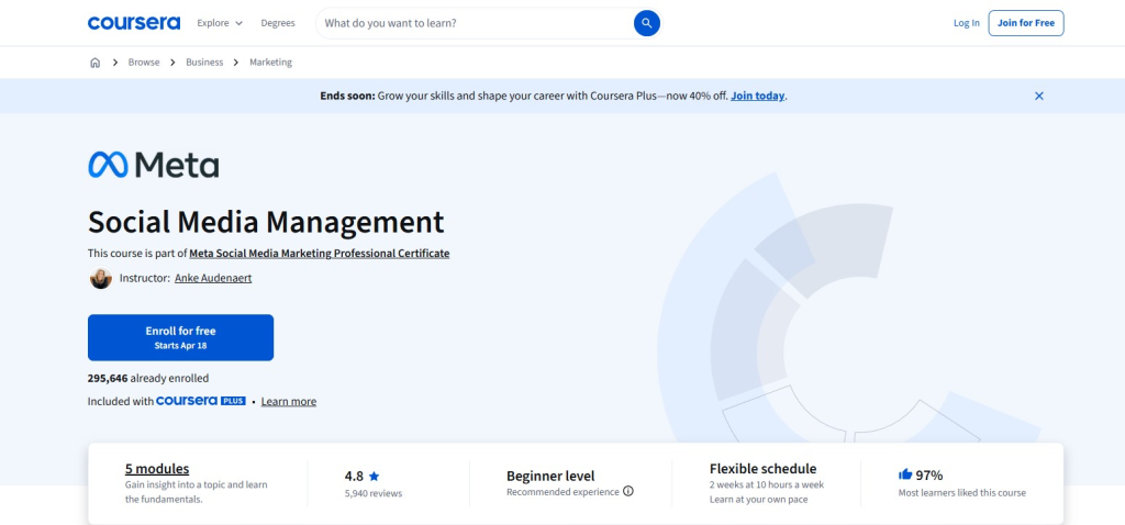 7. Social Media Management