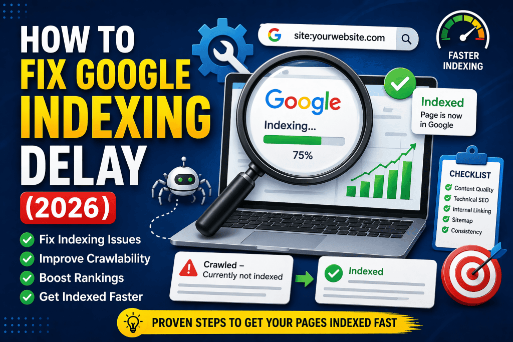 How to Fix Google Indexing Delay (2026)