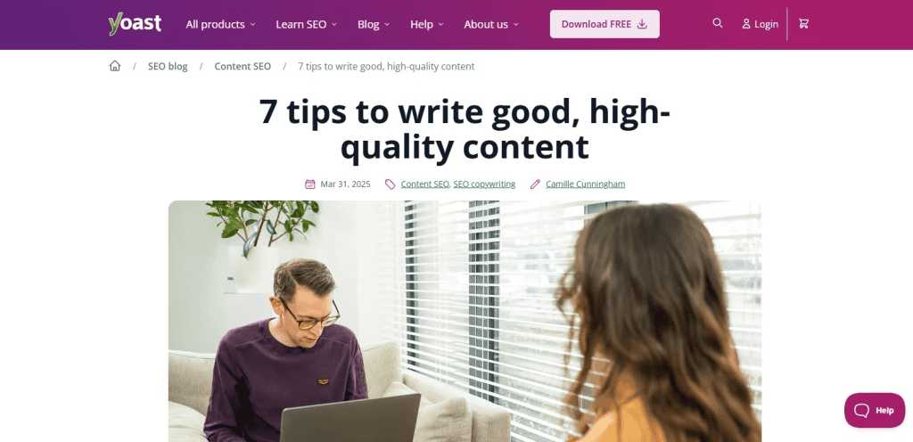 1. Improve Content Quality (Most Important)
