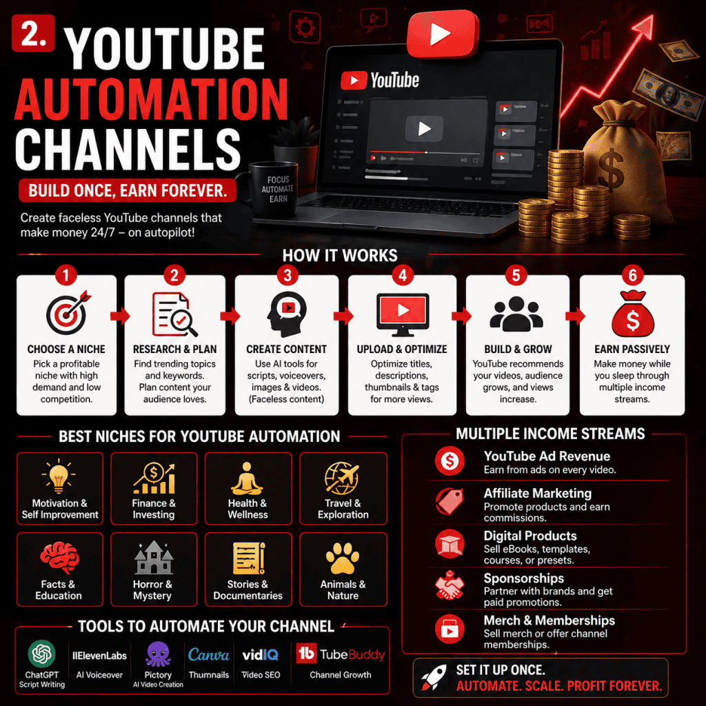2. YouTube Automation Channels
