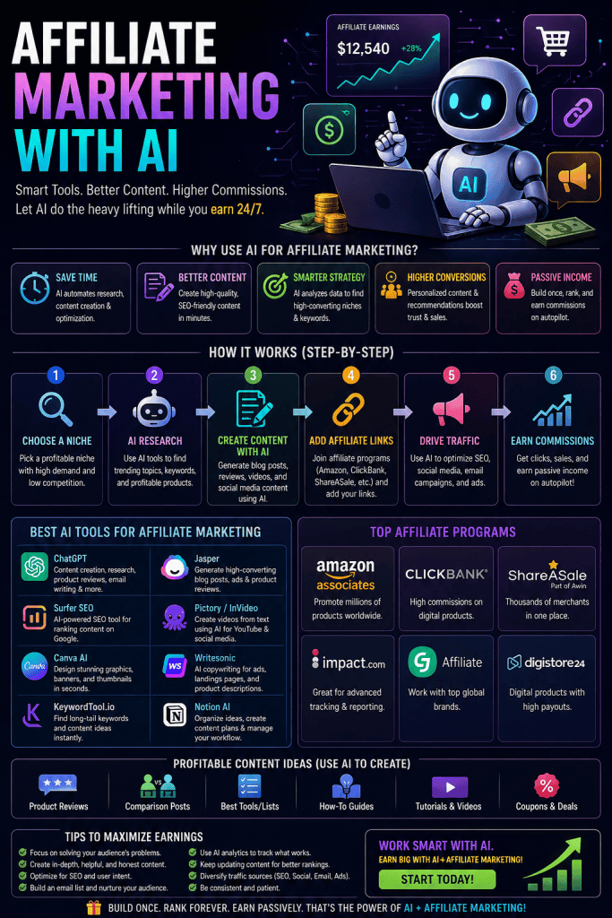6. Affiliate Marketing with AI