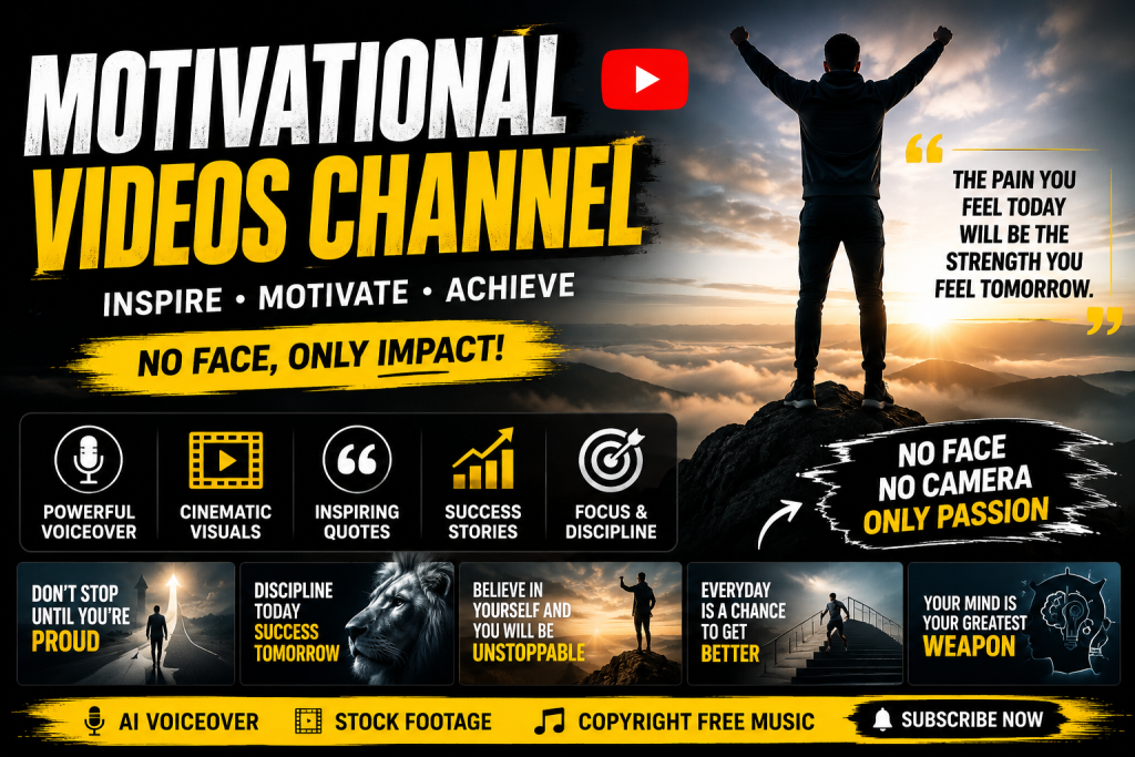 1. Motivational Videos Channel