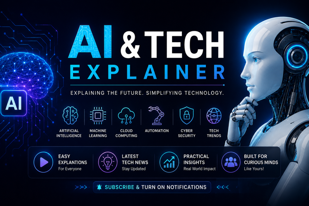 3. AI & Tech Explainer Channel
