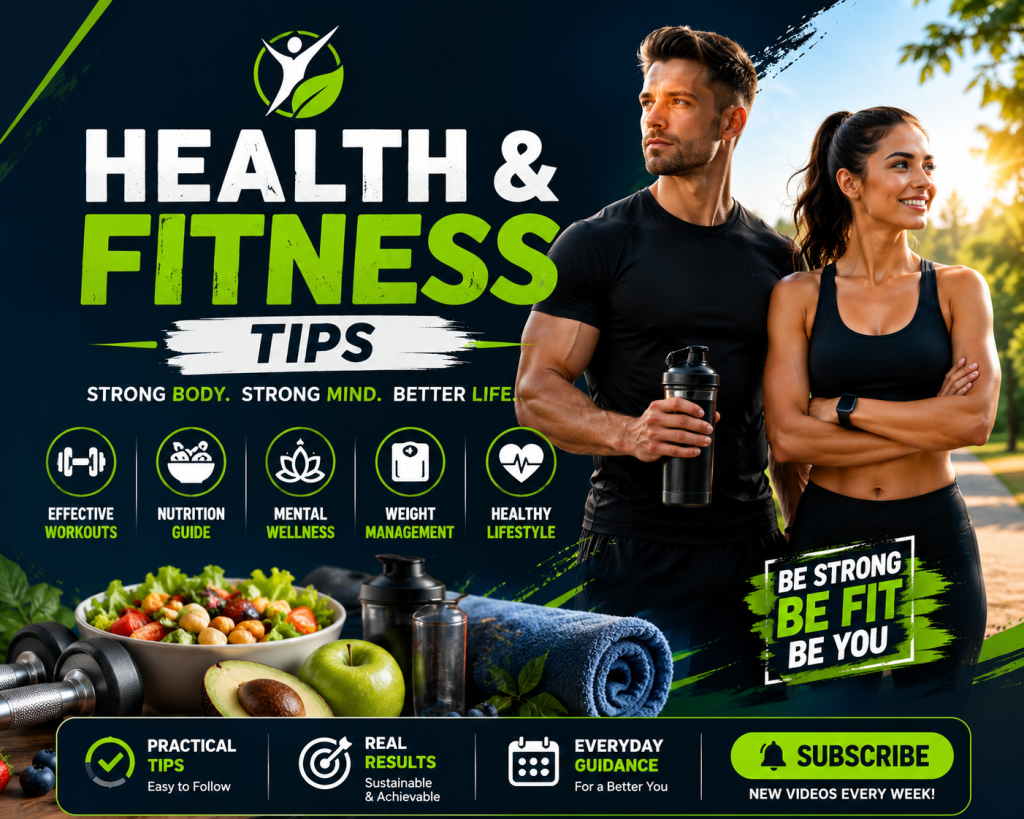 8. Health & Fitness Tips Channel