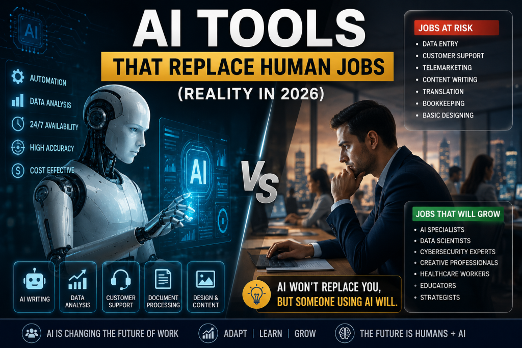 AI Tools That Replace Human Jobs