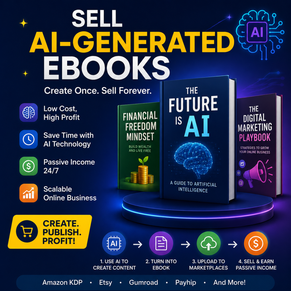 4. Sell AI-Generated eBooks